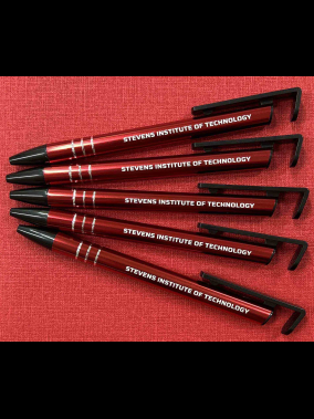 Basmalı Telefon Standlı Metal Tükenmez Kalem