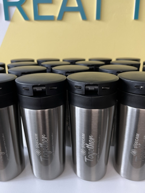 380 ml Kaydırmaz Taban Termos Bardak