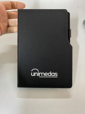 14,5 x 21 cm Termo Deri PU Sert Kapaklı Tarihsiz Defter, 224 Sayfa, 80 gr Ivory Krem Çizgili İç Kağıt, Kenar Boyalı, Kalem Tutuculu