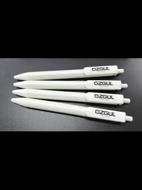 Plastik Basmalı Tükenmez Jel Kalem