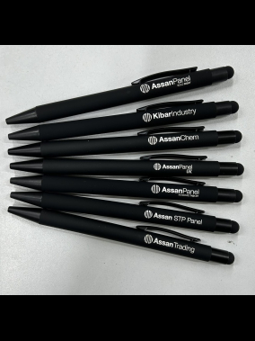 Rubber Gövde Metal Dokunmatik Kalem