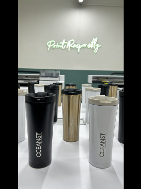 500 ml Kaydırmaz Taban Termos Bardak