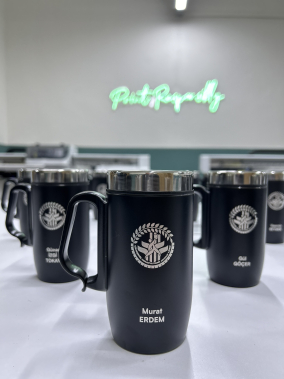 240 ML Kulplu Termos Bardak