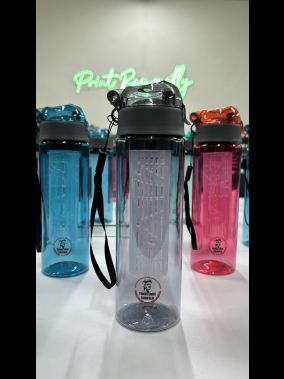 500 ML Detoks Filtreli Plastik Su Şişesi