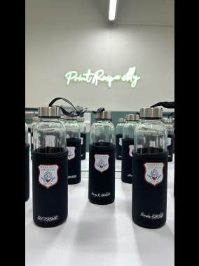 500 ml Kılıflı Cam Şişe