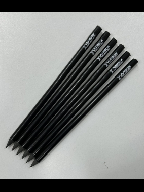 Natural  Yuvarlak Siyah Latalı Kurşun Kalem