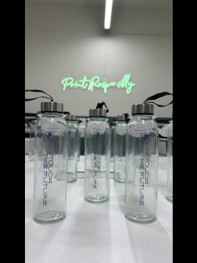 500 ml Cam Matara Şu Şişesi Kılıfsız