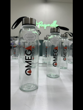 500 ml Cam Matara Şu Şişesi Kılıfsız