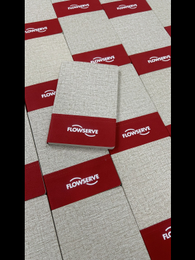 12,5 x 20 cm Termo PU Yumuşak Kapaklı Tarihsiz Defter, 160 Sayfa, 60 gr Holmen Krem Çizgili İç Kağıt