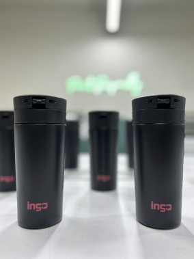 380 ml Kaydırmaz Taban Termos Bardak