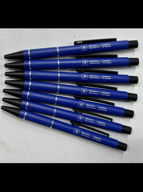 Jel Refil Basmalı Metal Tükenmez Kalem