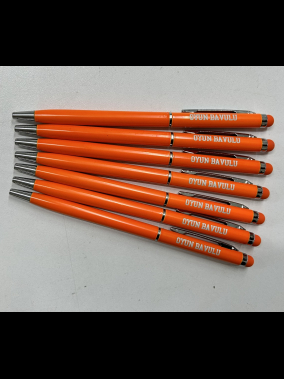 Metal Tükenmez Touch Pen Kalem (Dokunmatik Ekran)