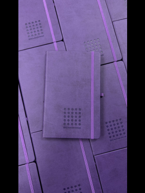 13 x 21 cm Termo PU Sert Kapaklı Tarihsiz Defter, 196 Sayfa, 80 gr Ivory Krem Çizgili İç Kağıt, Renkli Kenarlı, Esnek Lastikli, Kalem Tutuculu