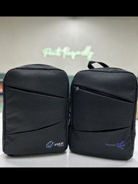 Stoklu Özel Üretim Ekonomik Promosyon Laptop Bölmeli Sırt Çantası