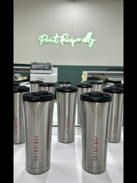 500 ml Kaydırmaz Taban Termos Bardak