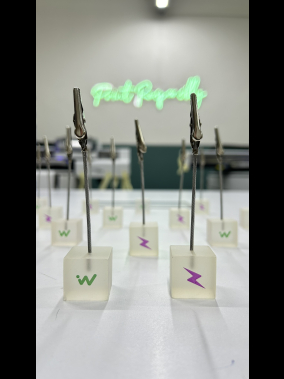 Renkli Küp Not Tutacağı