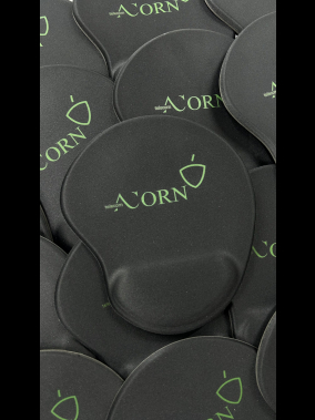 Addison 300152 Siyah Bileklikli Ekstra Kauçuk Kaplamalı Mouse Pad