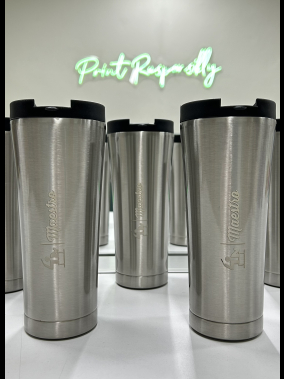 500 ml Kaydırmaz Taban Termos Bardak