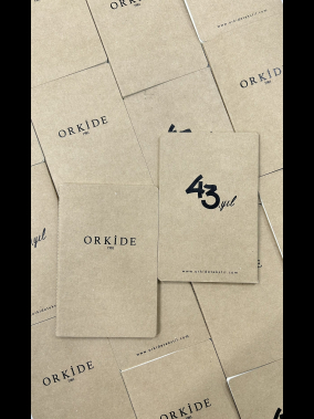 12,5 x 20 cm Kraft Kapak Terzi Dikiş Defter