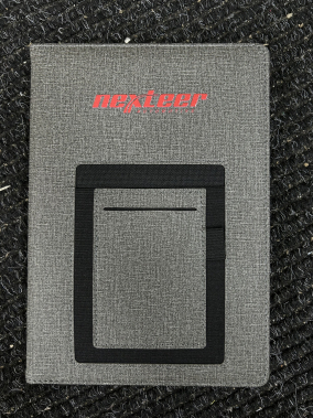 15 x 21 cm Termo PU Sert Kapaklı Tarihsiz Defter, 224 Sayfa, 70 gr Ivory Krem Çizgili İç Kağıt, Kart ve Telefon Bölmeli, Kalem Tutuculu