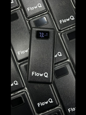 S-link IP-G10W 10000mAh LCD Göstergeli Kablosuz Wireless Powerbank Taşınabilir Pil Şarj Cihazı