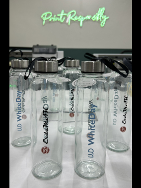 500 ml Cam Matara Şu Şişesi Kılıfsız