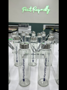 500 ml Cam Matara Şu Şişesi Kılıfsız