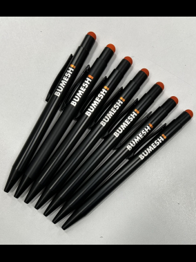 Lazer Baskıyla Renk Değişen Touchpen Metal Kalem