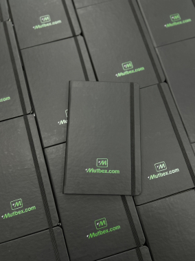 13 x 21 cm Termo Deri Sert Kapaklı Tarihsiz Defter 224 Sayfa 70 gr Ivory Krem Çizgili