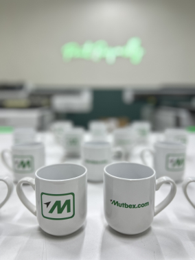 Porselen  Beyaz Bone Promosyon Kupa Bardak - Kutulu