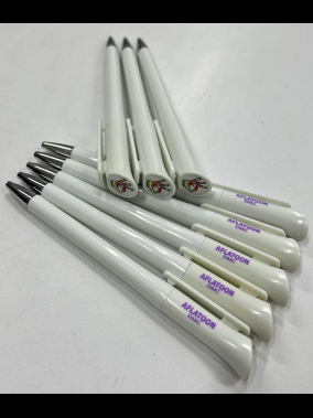 Plastik Çevirmeli Tükenmez Kalem