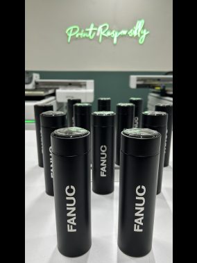 450 ML Isı Derecesi Gösteren Dijital Göstergeli Çelik Termos