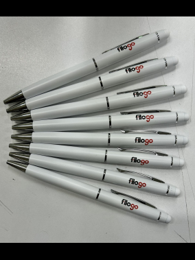 Çevirmeli Metal Dokunmatikli Touchpen Tükenmez Kalem