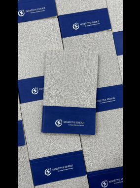 12,5 x 20 cm Termo PU Yumuşak Kapaklı Tarihsiz Defter, 160 Sayfa, 60 gr Holmen Krem Çizgili İç Kağıt