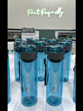 500 ML Detoks Filtreli Plastik Su Şişesi