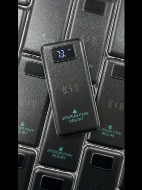 S-link IP-G10W 10000mAh LCD Göstergeli Kablosuz Wireless Powerbank Taşınabilir Pil Şarj Cihazı