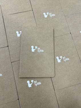 12,5 x 20 cm Kraft Kapak Terzi Dikiş Defter