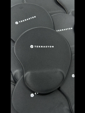 Addison 300152 Siyah Bileklikli Ekstra Kauçuk Kaplamalı Mouse Pad