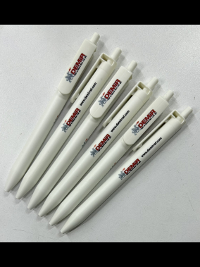 Plastik Basmalı Tükenmez Jel Kalem