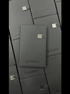 13 x 21 cm Termo Deri Kapaklı Manyetik Tokalı Defter 224 Sayfa 80 gr Ivory Krem İç Kağıt Çizgili