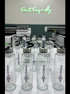 500 ml Cam Matara Şu Şişesi Kılıfsız