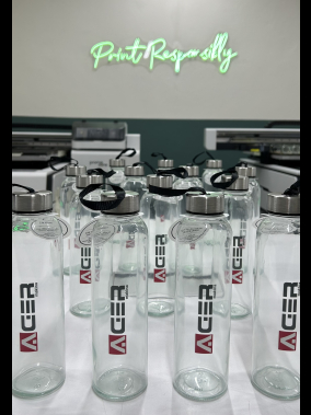 500 ml Cam Matara Şu Şişesi Kılıfsız