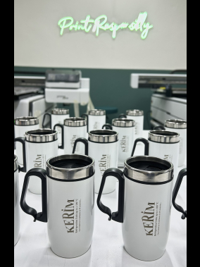 240 ML Kulplu Termos Bardak