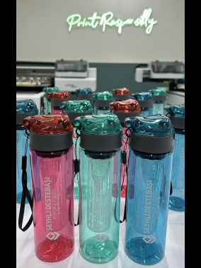 500 ML Detoks Filtreli Plastik Su Şişesi