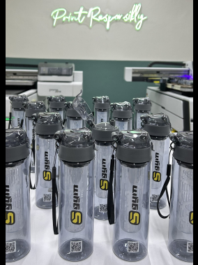 500 ML Detoks Filtreli Plastik Su Şişesi