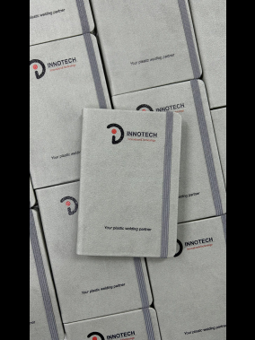 9 x 14 cm Termo PU Sert Kapaklı Cep Boy Tarihsiz Defter 160 Sayfa 60 gr Holmen Krem İç Kağıt Çizgili Lastikli Kalem Tutuculu Ekonomik Model