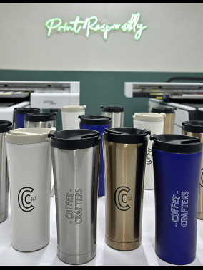 500 ml Kaydırmaz Taban Termos Bardak