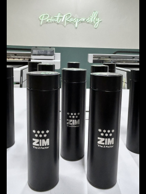 450 ML Isı Derecesi Gösteren Dijital Göstergeli Çelik Termos