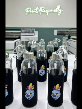 500 ml Kılıflı Cam Şişe