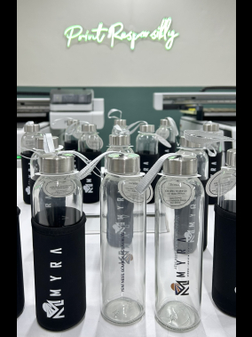 500 ml Kılıflı Cam Şişe